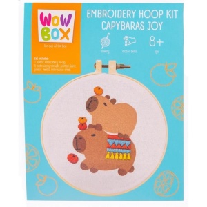 WOW BOX ZESTAW DO HAFTOWANIA RADOSNE KAPIBARY