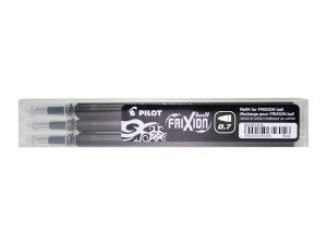 WKŁAD FRIXION BLS-FR7 B CZARNY 3SZT PILOT, PILOT