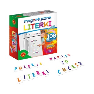 MAGNETYCZNE LITERKI NA LODÓWKĘ ALEX, ALEXANDER