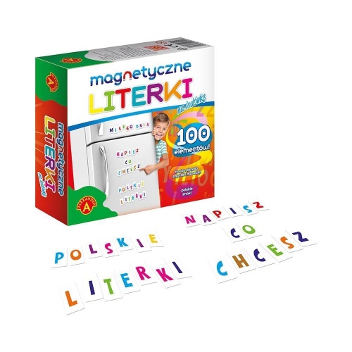Magnetyczne literki na lodówkę ALEX, Alexander