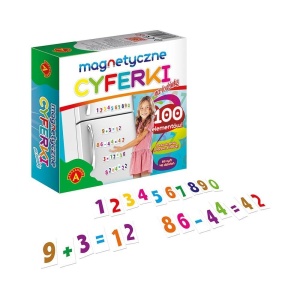 MAGNETYCZNE CYFERKI NA LODÓWKĘ ALEX, ALEXANDER