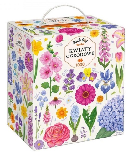 Puzzlove Kwiaty ogrodowe 1000el