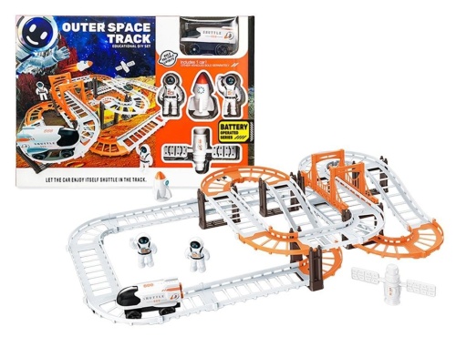 Tor kosmiczny z pojazdem i figurkami, Artyk