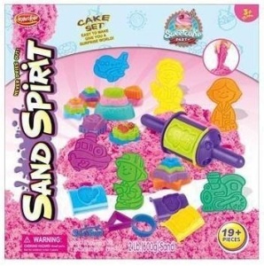 ZESTAW Z PIASKIEM KINETYCZNYM, MERKPOL