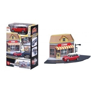 STREET FIRE BBURAGO CITY KIOSK STORE 1:43 BBURAGO