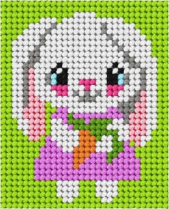 HAFT. MOJE PIERWSZE WYSZYWANIE - KRÓLIK, ANEX-BIS