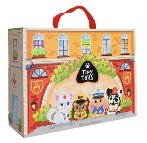 ZABAWKA DREWNIANA - MAGNETIC BOX CITY TREFL, TREFL