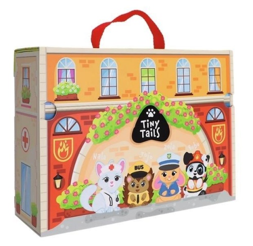 Zabawka drewniana - Magnetic box City TREFL, Trefl