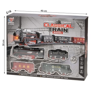 LOKOMOTYWA Z TORAMI NA BATERIE, ANEK