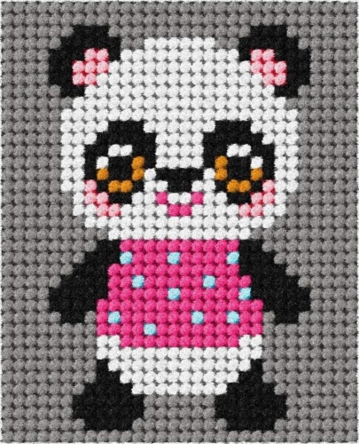 Haft. Moje pierwsze wyszywanie - Panda, Anex-bis