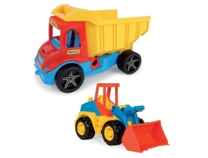 MULTI TRUCK Z KOPARKĄ, WADER