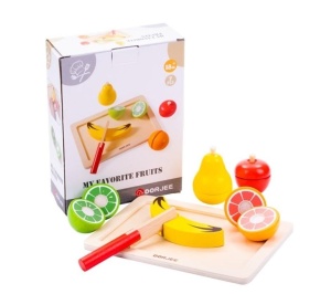 ZESTAW DO ZABAWY W JEDZENIE OWOCE, QUINT