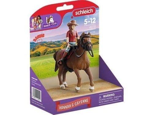 Horse Club - Hannah i Cayenne, SCHLEICH