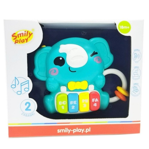 Zwierzaczkowe pianinko słonik, Smily Play