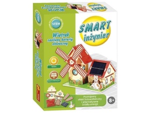SMART INŻYNIER- WIATRAK ZASILANY BATERIĄ SŁONECZNĄ