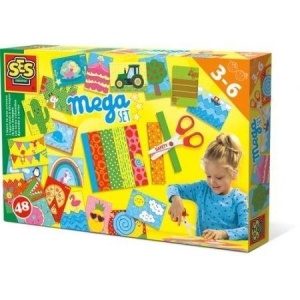 UCZĘ SIĘ WYCINAĆ - MEGA ZESTAW Z NOŻYCZKAMI