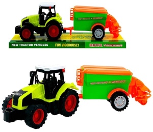 TRAKTOR Z MASZYNĄ ROLNICZĄ, TRIFOX