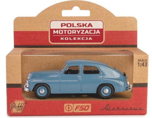 Kolekcja PRL Warszawa M20 popielata, Daffi