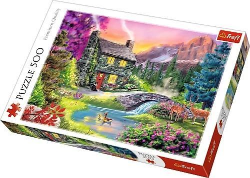 Puzzle 500 Górska sielanka TREFL, Trefl