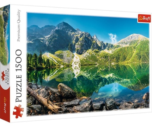 Puzzle 1500 Jezioro Oeschinen TREFL, Trefl
