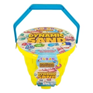 PIASEK DYNAMICZNY - ZESTAW PLAŻA Z WIADERKIEM