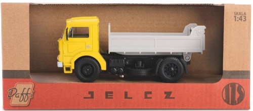 Jelcz 317 wywrotka żółty, Daffi