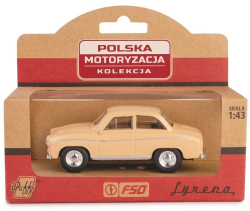 Kolekcja PRL Syrena 104 beżowa, Daffi