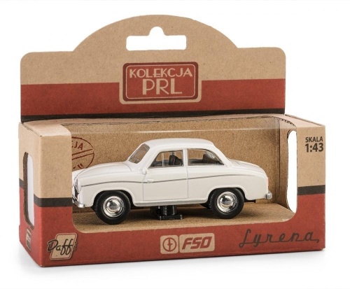 Kolekcja PRL Syrena 104 biała, Daffi
