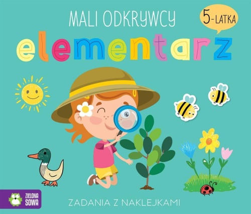 Mali odkrywcy. Elementarz 5-latka, Justyna Tkocz