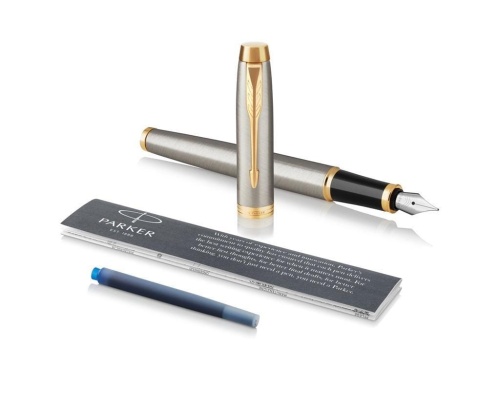 Pióro wieczne Im Brushed Metal GT F, Parker