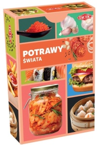 GRA KARCIANA POTRAWY ŚWIATA PL, TACTIC