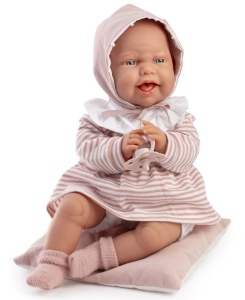 LALKA HISZPAŃSKA CLARA GAWORZĄCA Z PODUSZKĄ 34CM