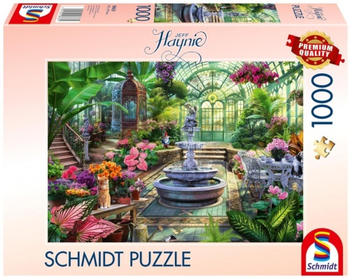 Puzzle PQ 1000 Wiktoriańska szklarnia, Schmidt