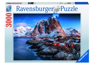 PUZZLE 3000 HAMNOY, LOFOTY, RAVENSBURGER