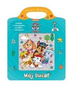 PSI PATROL. UKŁADANKA-NAKLEJANKA. MÓJ ŚWIAT
