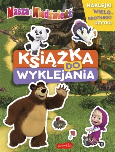 MASZA I NIEDŹWIEDŹ. KSIĄŻKA DO WYKLEJANIA