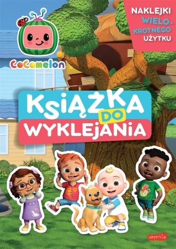 Cocomelon. Książka do wyklejania, praca zbiorowa