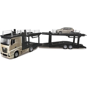 MERCEDES-BENZ ACTROS W VW POLO GTI 1:43 BBURAGO