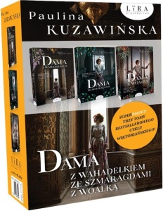 PAKIET: DAMA Z WAHADEŁKIEM, ZE SZMARAGDAMI,...