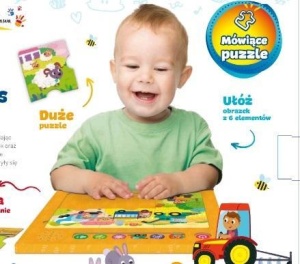 PUZZLE DŹWIĘKI WOKÓŁ NAS POJAZDY, DUMEL