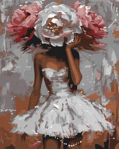 MALOWANIE PO NUMERACH - KWIATOWA TAJEMNICA METAL