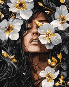 MALOWANIE PO NUMERACH - MUZYKA PŁATKÓW METAL 40X50