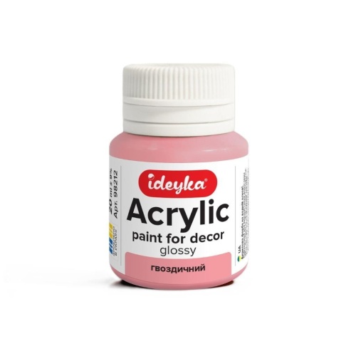 Farba akrylowa Goździk 20ml, Ideyka