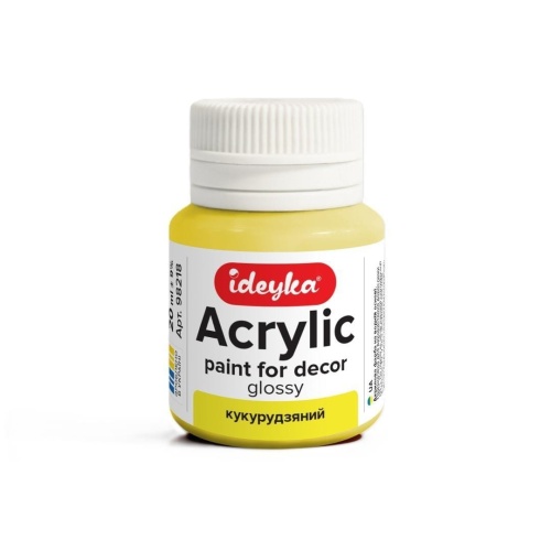 Farba akrylowa Kukurydza 20ml, Ideyka