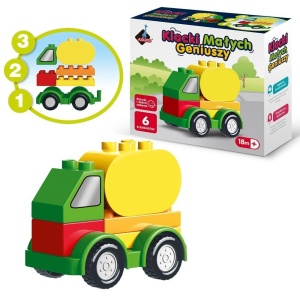 KLOCKI MAŁYCH GENIUSZY AUTKO 6EL, ASKATO