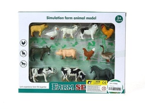 ZWIERZĘTA GOSPODARSKIE 12SZT, ADAR