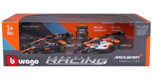 Mclaren F1 Racing - 4 Pack, BBurago