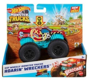 HOT WHEELS MONSTER TRUCKS ROARIN' WRECKERS HDX66
