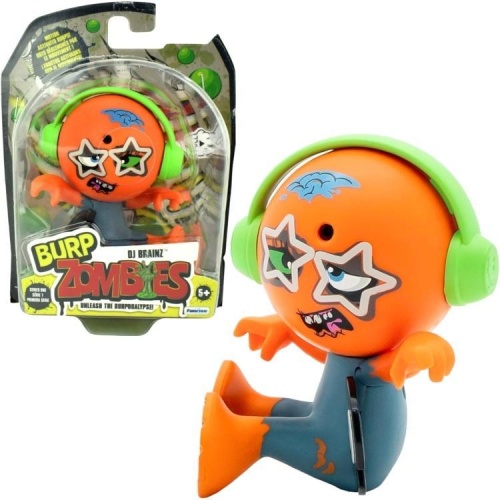 Figurka Burp Zombies DJ Brainz, Just Play