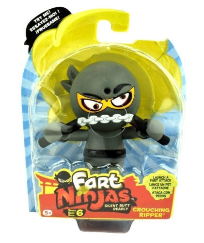Figurka Fart Ninjas s6 Crouching Ripper, Just Play
